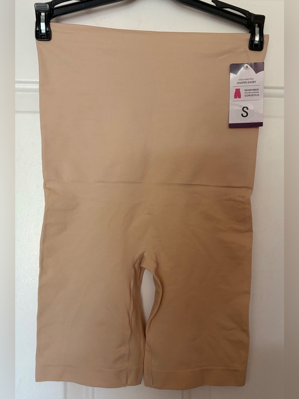 NWT Shapermint Empetua High Waisted Shapewear Smoothing Shorts size Small